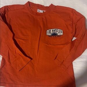 Zara Bold Orange Kids' Top